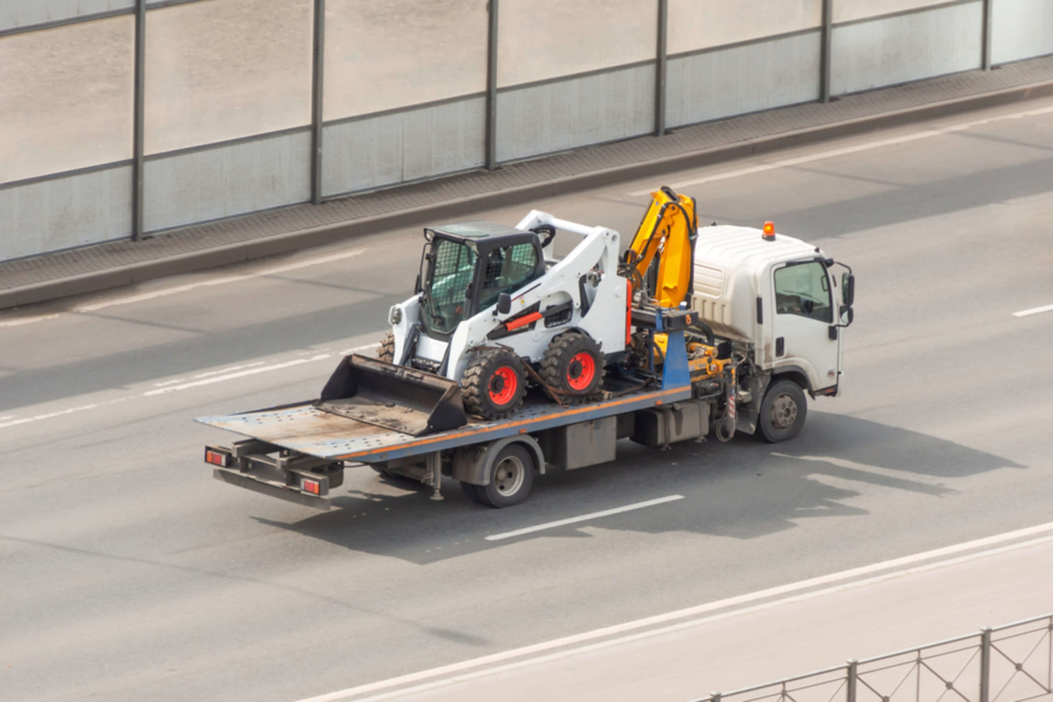 Flatbed load in Canada